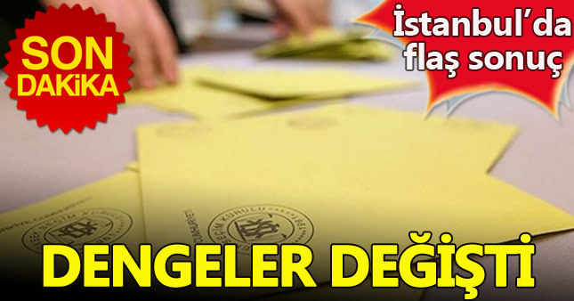 İstanbul'da oy oranları değişti - Evet mi önde hayır mı?