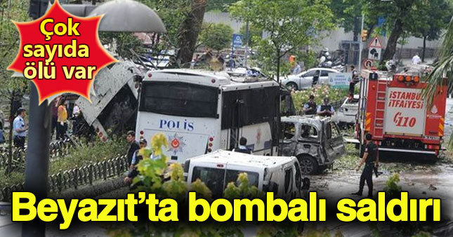 İstanbul'da patlama: Çok sayıda ölü var
