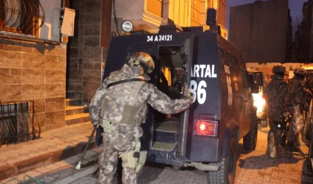 İstanbul'da şafak vakti narkotik operasyonu