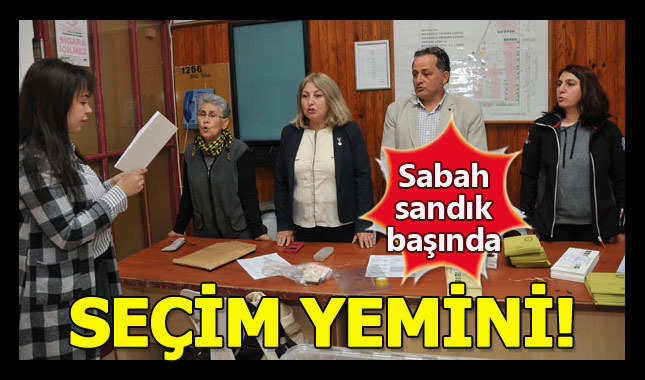İstanbul'da seçim yemini