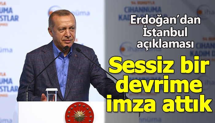 İstanbul'da sessiz devrim yaptık