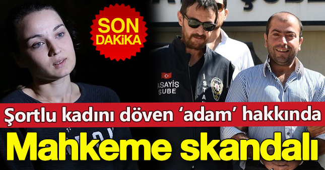 İstanbul'da şortlu kadına saldıran zanlı tahliye edildi
