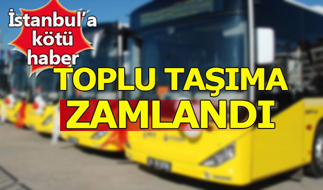 İstanbul'da toplu taşımaya zam Akbil Ücretleri - İETT Aylık Akbil - Aylık Akbil Ne Kadar 