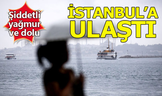 İstanbul'da yağmur başladı - Yağmur saat kaça kadar sürecek ne zaman duracak?