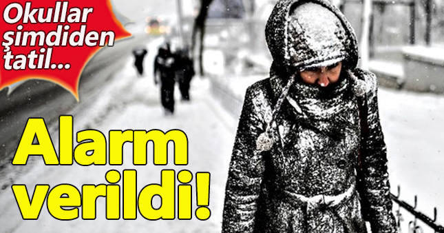 İstanbul kar ne zaman yağacak? Pazartesi okullar tatil mi?