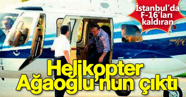 İstanbul'daki helikopterin sahibi belli oldu