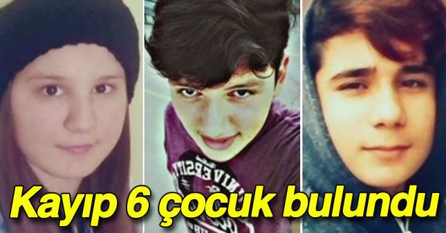 İstanbul'daki kayıp çocuklar bulundu