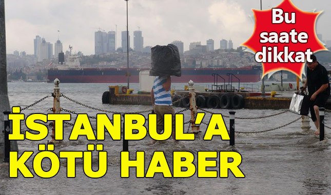 İstanbullular dikkat: Meteorolojiden yağmur uyarısı