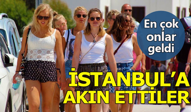 İstanbul'u 6 ayda 4 milyonu aşkın turist ziyaret etti