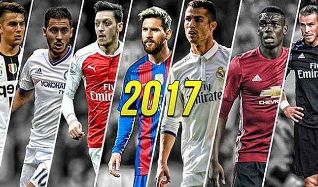 İşte 2017'nin en iyi 100 futbolcusu