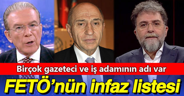 İşte FETÖ'nün 104 kişilik infaz listesindeki isimler