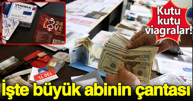 İşte büyük abinin çantasından çıkanlar