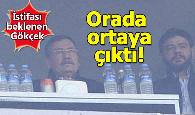 İstifası beklenen Melih Gökçek, Osmanlıspor maçında
