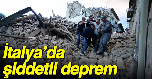 İtalya'da 6.6 şiddetinde deprem oldu