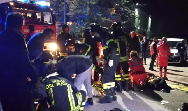 İtalya'da izdiham: 6 ölü, 50 yaralı