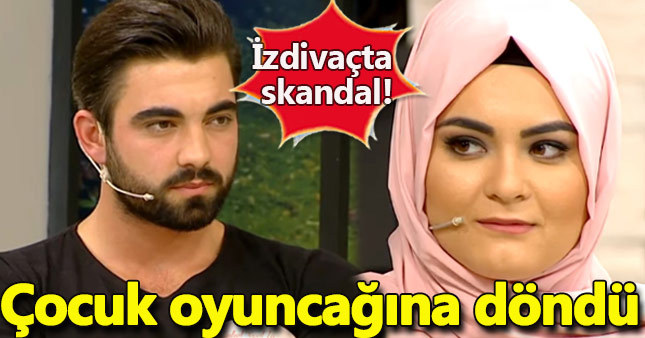 İzdivaçta bir skandal daha!