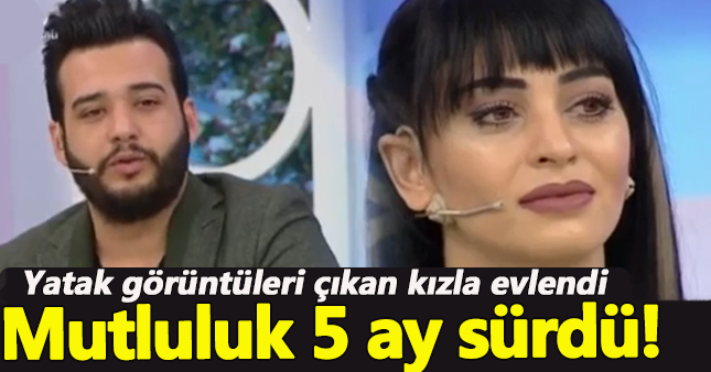 İzdivaç'ta evlenen çift 5 ay sonra ayrıldı!