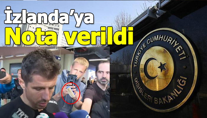 İzlanda'ya nota verildi!