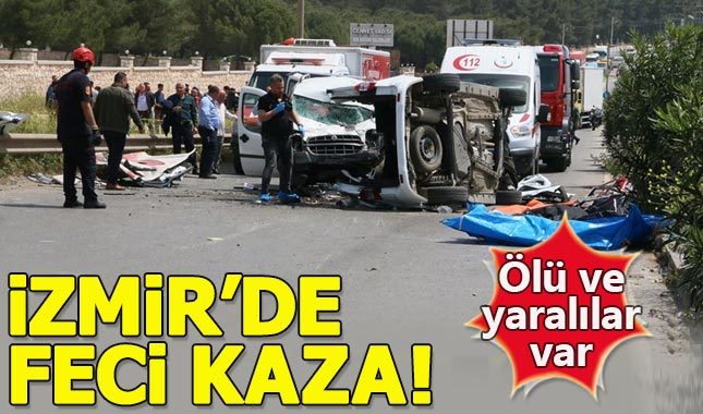 İzmir Buca'da feci kaza: 7 ölü