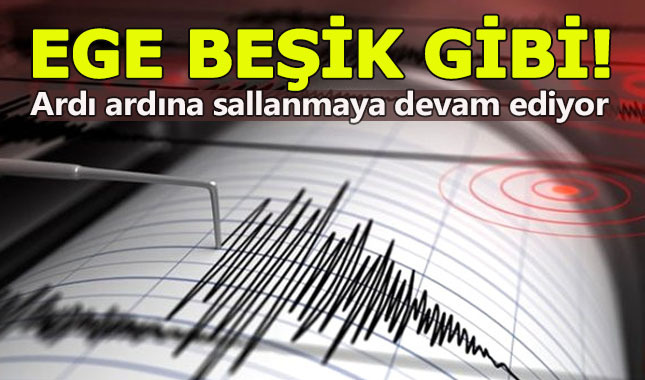 İzmir beşik gibi! Ege'de bir 4,2 şiddetinde bir deprem daha