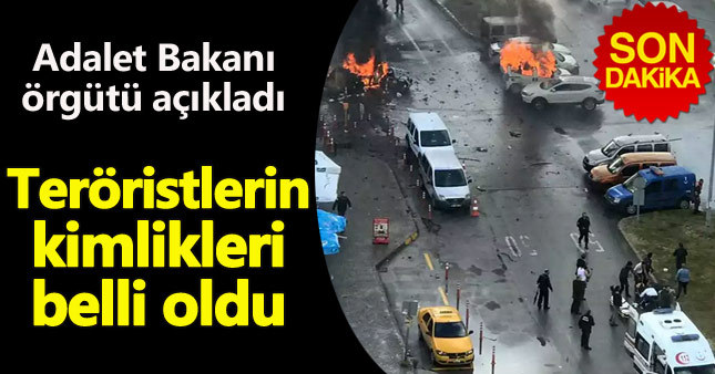 İzmir teröristlerinin kimlikleri belli oldu