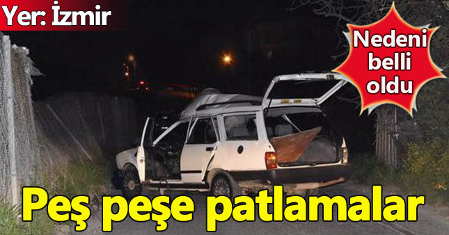 İzmir'de 2 ayrı patlama: 1 ölü, 1 yaralı