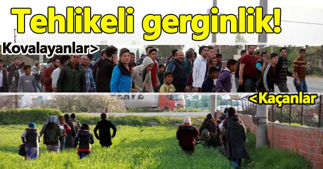 İzmir'de, Suriyeliler'le tehlikeli gerginlik
