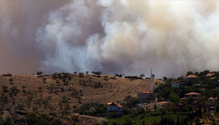 İzmir'de orman yangınları