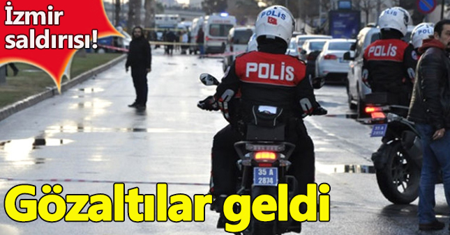İzmir'deki saldırısında iki kişi gözaltında