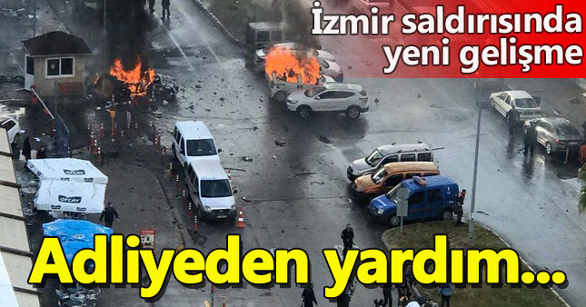 İzmir'deki terör saldırısında 5 adliye çalışanı gözaltında