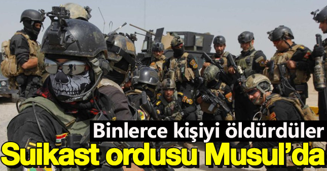 JSOC, Musul'a gönderildi