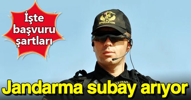 Jandarma personel alımı yapacak