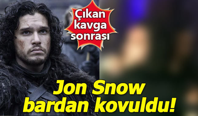 Jon Snow, barda demlenirken kavgaya girişti!
