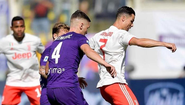 Juventus'a ilk çelme Fiorentina'dan