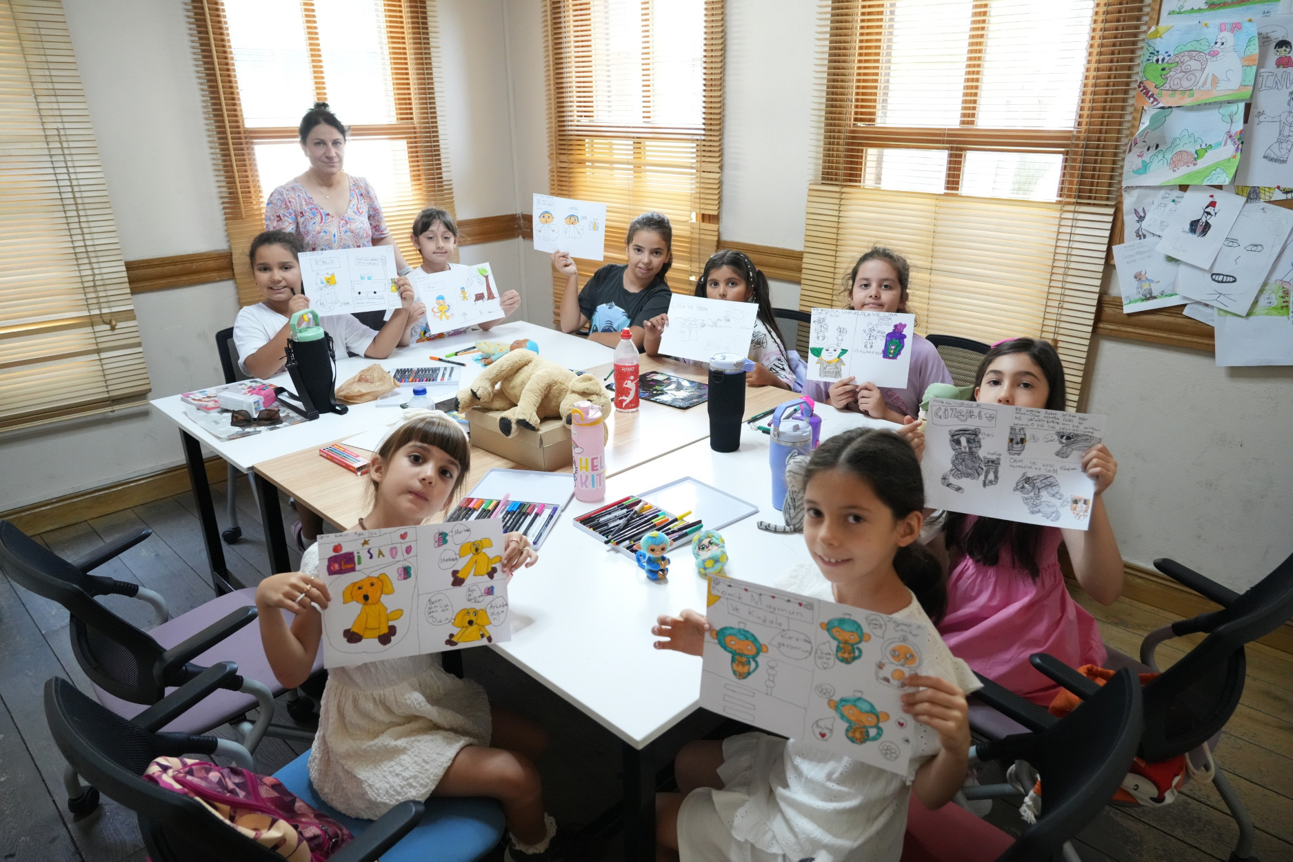 KADIKÖY BELEDİYESİ KARİKATÜR EVİ YAZ ATÖLYELERİ BAŞLADI