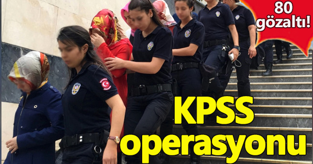KPSS operasyonunda darbeci eşlerine tutuklamalar geldi
