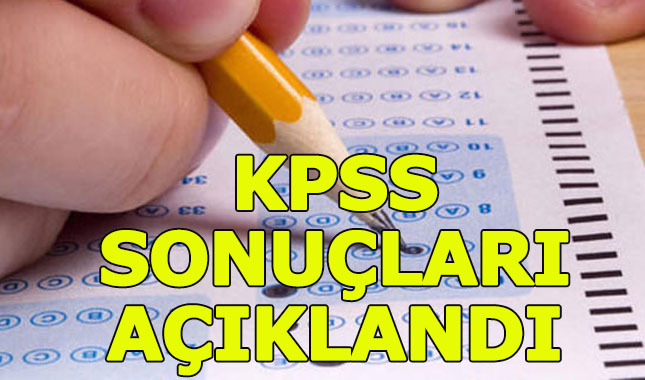 KPSS sonuçları açıklandı - ÖSYM KPSS sınav sonucu öğrenme - ÖSYM sınav sonuç sayfası