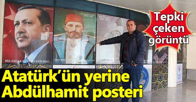 KYK yurdundan 'Atatürk posteri' tartışması