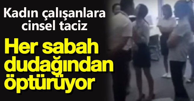 Kadın çalışanlara cinsel taciz