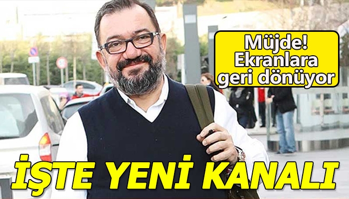 Kadir Çöpdemir'in ekranlara geri dönmesi
