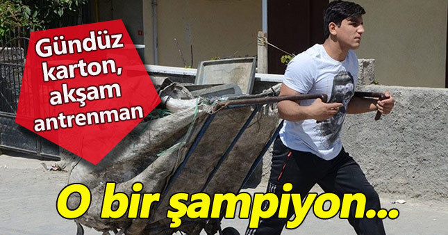 Kağıt toplayan genç dövüş sanatlarında dünya şampiyonu oldu