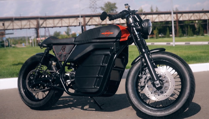 Kalaşnikov'dan yeni elektrikli motosiklet