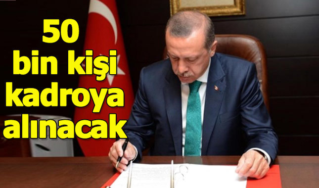 Kamu İktisadi Teşebbüsleri'nden 50 bin kişi kadroya alınacak