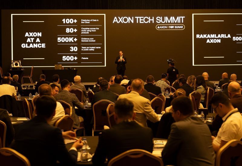 Kamu güvenliği dünyasının bir araya getirildiği Axon Tech Summit etkinliği gerçekleşti