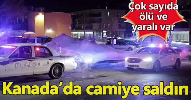 Kanada'da camiye silahlı saldırı
