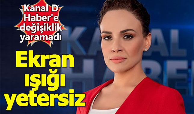 Kanal D Haber'e transfer olan Buket Aydın'ın ekran ışığı yetersiz!