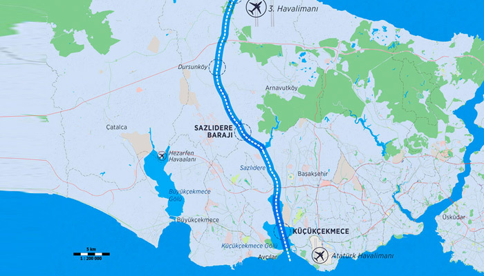 Kanal İstanbul'un ÇED raporu yayınlandı