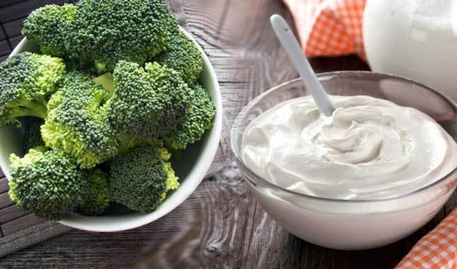Kanserin ilacı brokolili yoğurt