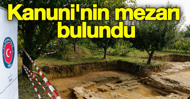 Kanuni'nin mezarı bulundu