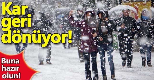 İstanbul'a kar yağacak mı? İstanbul Hava durumu | Meteoroloji hava raporu